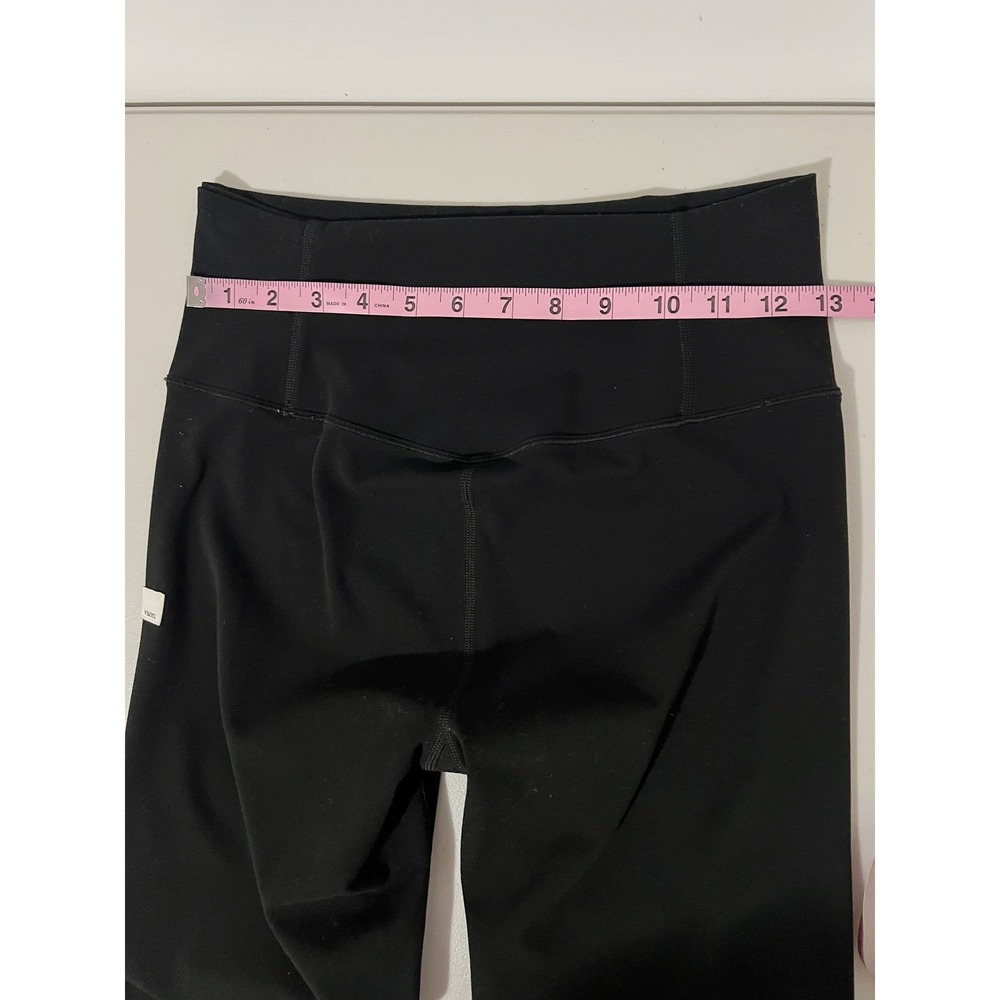 Vuori Studio Flare Legging Black High Rise Yoga Pants VW4301 Womens Size M - Picture 7 of 9